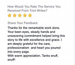 Client Review Tricii Writes